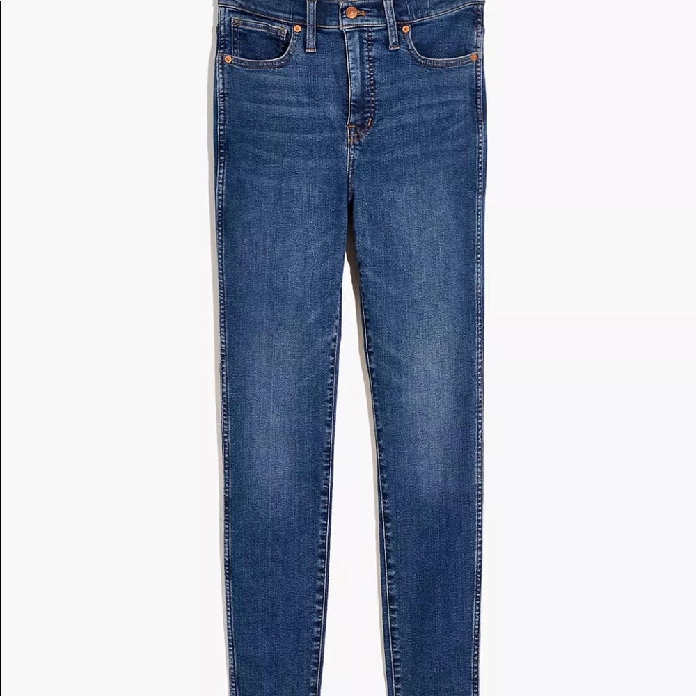 Madewell 10” High Rise Skinny Jeans. Size 34
